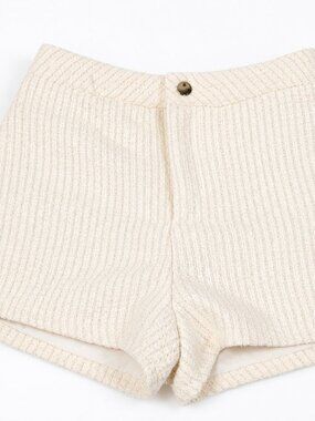 Shorts Women | XS Size Short | Dazy Not Just Any Girl | Cream Color Kind Of Gold